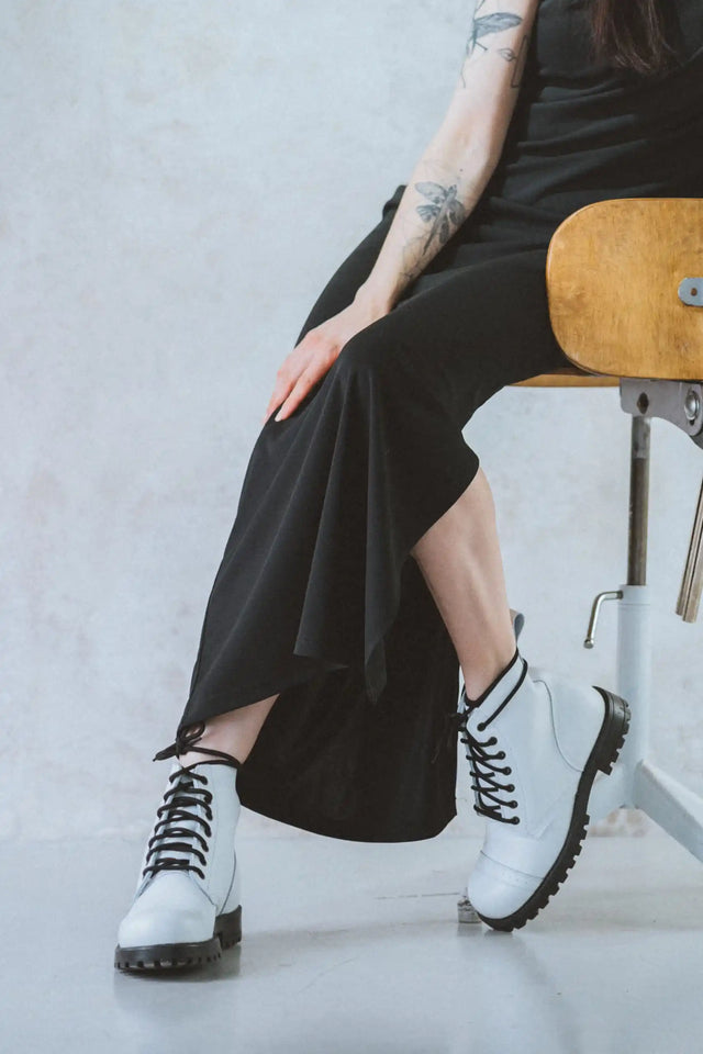 Aviator Boots – Vit