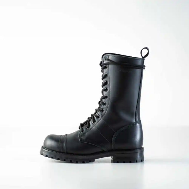 Aviator Boots Hög - Svart