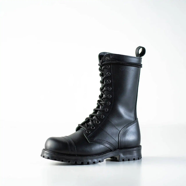 Aviator Boots Hög - Svart