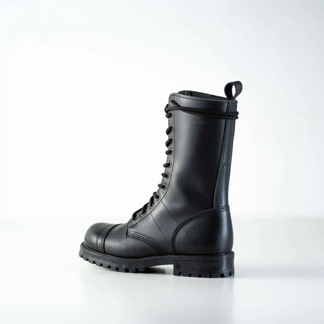 Aviator Boots Hög - Svart