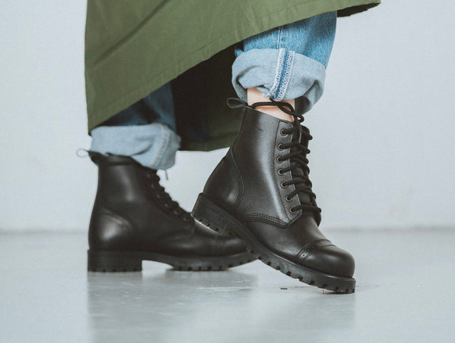Aviator Boots - Svart