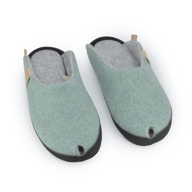 Brussels Slippers - Soft Mint