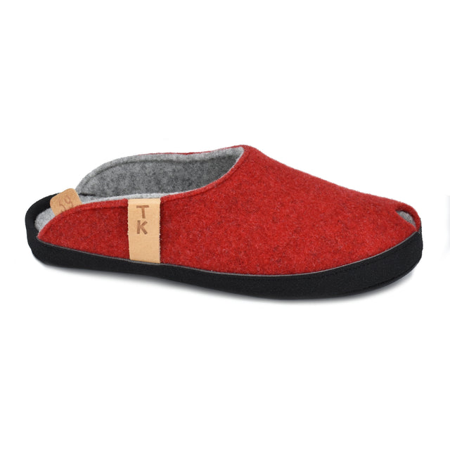 Brussels Slippers - Ruby Red
