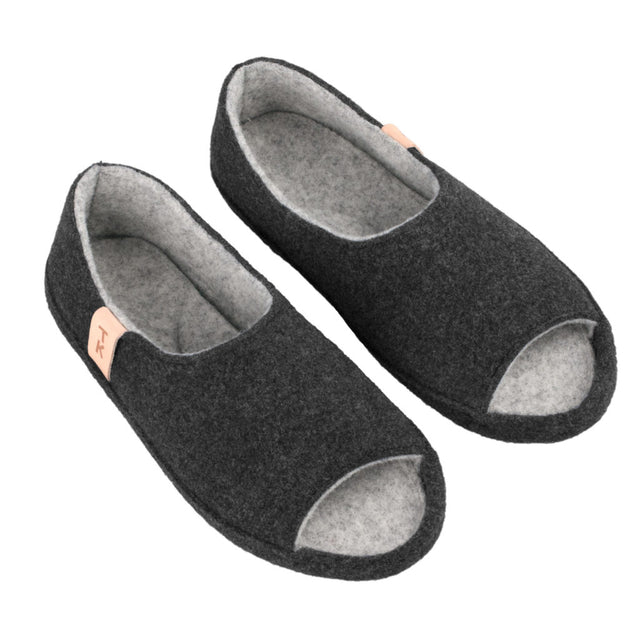 Bern Slippers - Deep Grey