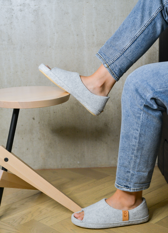 Bern Slippers - Nordic Grey