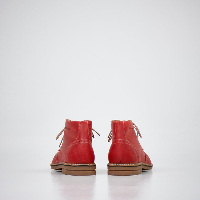 Red Ankle Boots