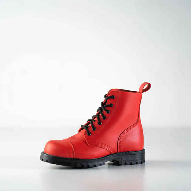 Aviator Boots – Red
