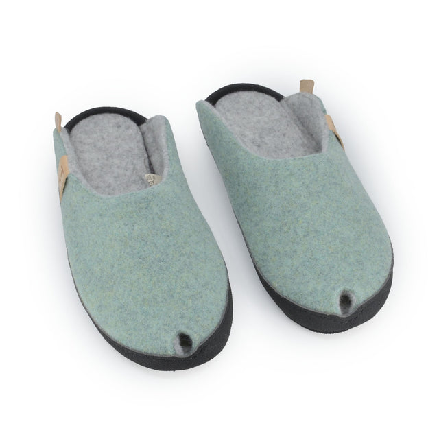 Brussels Slippers - Mint