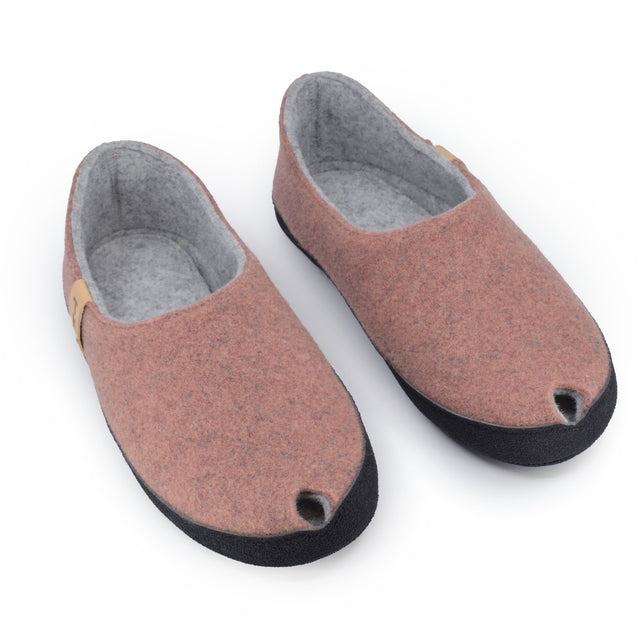Budapest Slippers - Dust pink