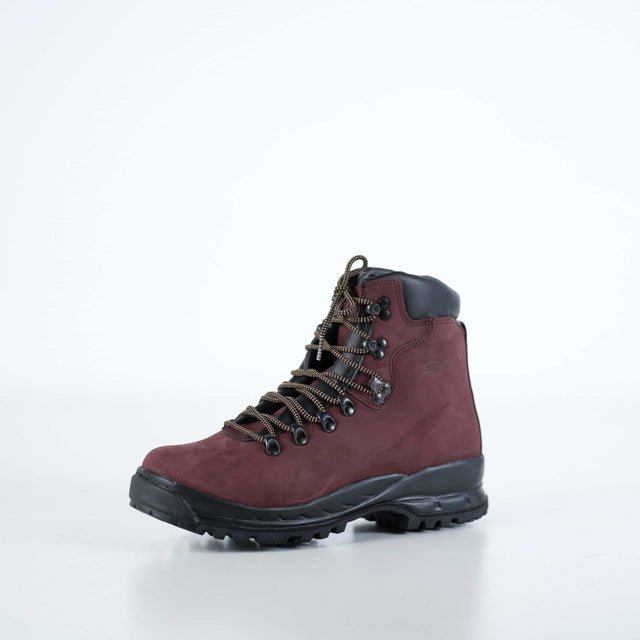 5531 Burgundy Hiking Boots