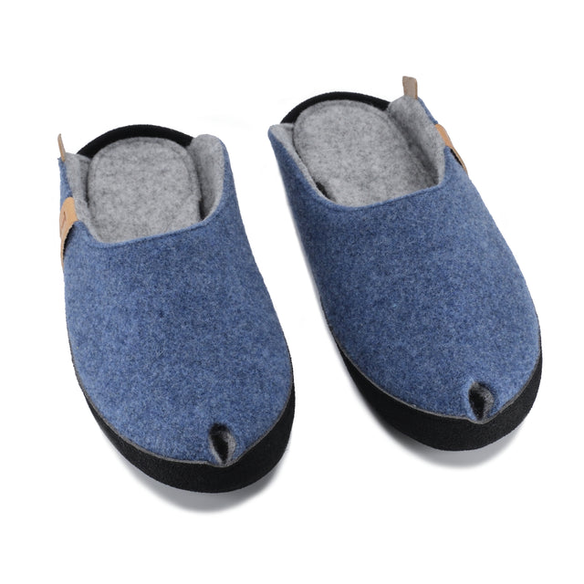 Brussels Slippers - Blue